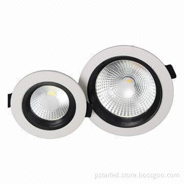 TUV SAA LED Downlight with >0.95PE, 3-year Warranty, High CRI, CE/RoHS certificate, High Efficiency